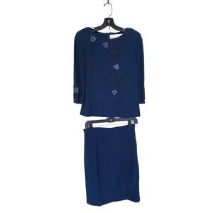 Steve Fabrikant Signature 2 piece wool outfit for fall and winter size 2